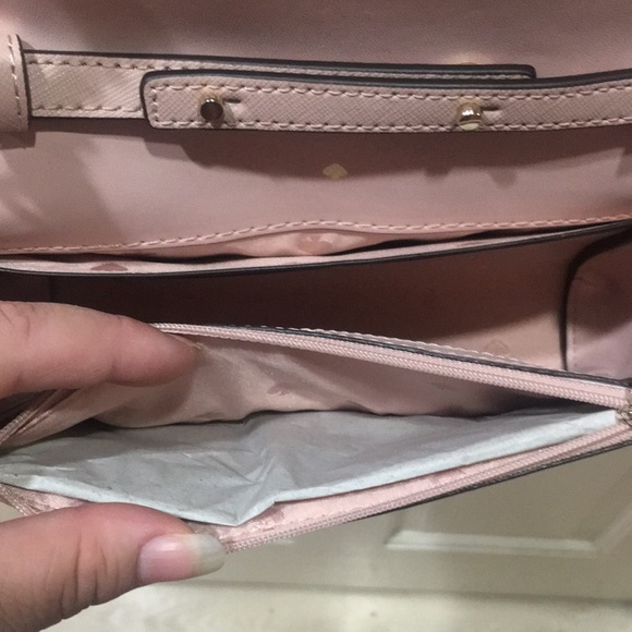 NWT Kate Spade Cameron Paper Rose Pink Crossbody Purse Bag - Picture 8 of 16